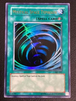 Yu-Gi-Oh TCG Spell Ruler #SRL-047 Mystical Space Typhoon Ultra Rare NM - Image 1