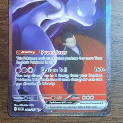 Pokemon TCG Team Rocket's Mewtwo ex 281/217 Ascended Heroes SIR - Image 4