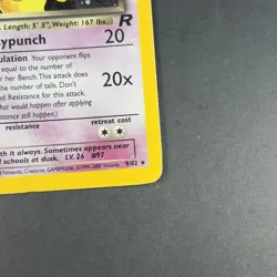 2000 Pokemon Team Rocket 9/82 Dark Hypno Holo Card MP - Image 4