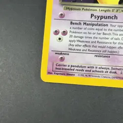 2000 Pokemon Team Rocket 9/82 Dark Hypno Holo Card MP - Image 5