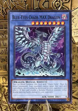 Yugioh! Blue-Eyes Chaos MAX Dragon SDWD-EN009 Blue-Eyes White Destiny NM Common - Image 1