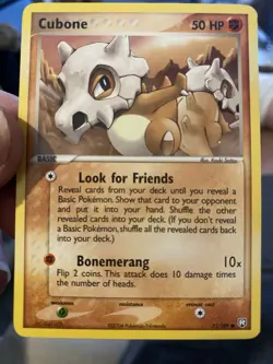 Cubone 51/109 - Pokemon TCG EX Team Rocket Returns LP - Image 1