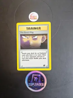 Pokemon TCG the Boss's Way Team Rocket Card 73/82, Regular LP - Image 1
