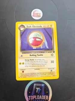 Pokemon TCG Dark Electrode Team Rocket 34 Regular Unlimited Uncommon LP - Image 1
