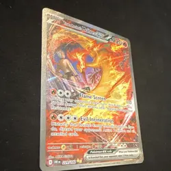 Pokemon TCG Team Rocket’s Moltres ex 229/182 SV10 SIR Holo EN 220HP - Image 5