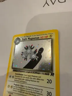 Pokemon Team Rocket Holo Dark Slowbro 12/82 & Dark Magneton 11/82 WOTC 2000 - Image 5