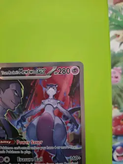 Pokemon TCG Team Rocket's Mewtwo EX Destined Rivals 231/182 - Image 5