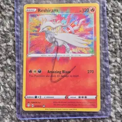 The Pokemon Company Reshiram 017/072 Shining Fates Amazing Rare Holo Eng - Image 1