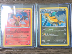 Pokemon TCG Charizard 20/149 & Dragonite 83/116 Holo Lot (2) English - Image 1