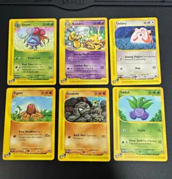 Pokemon TCG Expedition Base Set 2002 Mixed Card Lot 22 Gloom Kadabra B2 - Image 1