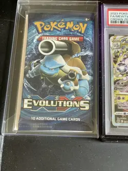 Pokemon Tcg Collection Lot Mewtwo Vstar PSA 9 & XY evolution Pack Sealed - Image 4