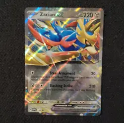 Pokemon TCG 4 Card Holo ex Lot Zacian ex SVP 198 Clodsire ex 094/159 - Image 3