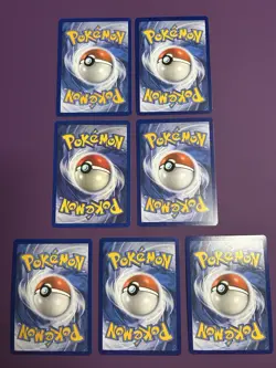 Pokemon TCG Bulbasaur Ivysaur Venusaur EX Grass Lot 7 Cards Holo EN 2022 - Image 2