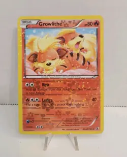 HOLO Growlithe RC4/RC25 VLP / NM Legendary Treasures Radiant Pokemon Card - Image 1