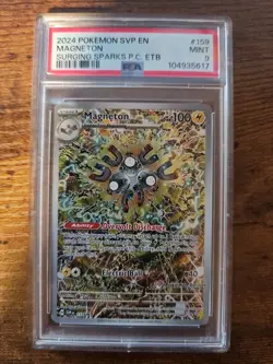 Psa 9 Magneton - 159 (Pokemon Center Exclusive) 159 Sv: Scarlet & Violet Promo - Image 1