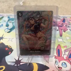 Nico Robin Alt Art OP12-087 NM One Piece Card Game English Edition - Image 1