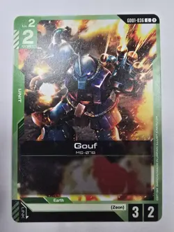 Gundam Card Game Gouf GD01-036 - Newtype Rising - Image 1