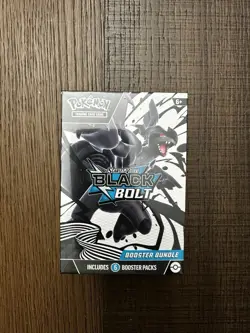 Pokemon TCG Scarlet & Violet: Black Bolt Booster Bundle (6 Packs) - New & Sealed - Image 1
