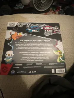 Pokemon TCG Scarlet & Violet Black Bolt/White Flare Poster Collection Box - Image 2