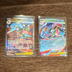 Pokemon TCG Chaos Rising Mega Greninja EX and IR 100/108 & 103/108 2-Card - Image 1