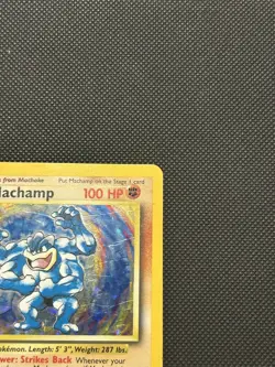 Machamp 8/102 1st Edition | Base Set | Holo Pokemon Card HP - Image 5