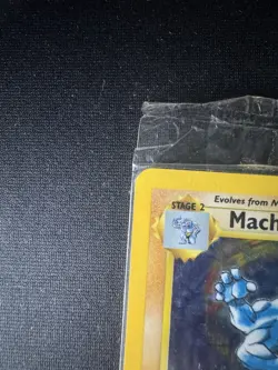 FACTORY SEALED MACHAMP 1st edition 8/102 Holo Pokemon Card - Image 5