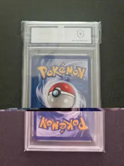 Pokemon TCG Vaporeon Jungle 12/64 Holo Graded MGC 5 Rare Card Slab - Image 2