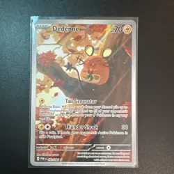 Pokemon TCG Dedenne 093/088 Holo Rare, perfect order , 70 HP, Basic, English - Image 1