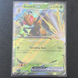 Beedrill ex 003/086 Crimson Invasion Holo Rare EN 2026 HP 310 Pokemon TCG - Image 1
