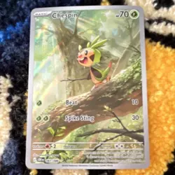 Chespin 087/086 Evolutions Reverse Holo Pokemon TCG Card English 2016 70 HP - Image 1