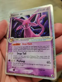 The Pokemon Company Espeon ex 102/115 EX Unseen Forces Holo Ultra Rare EN 2005 - Image 5