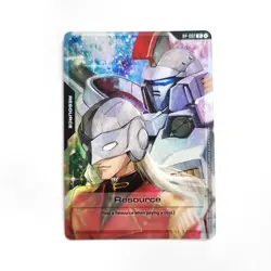 Gundam Card Game - Zechs RP-002 & Amuro RP-003 Resource Promo Card Set - English - Image 2