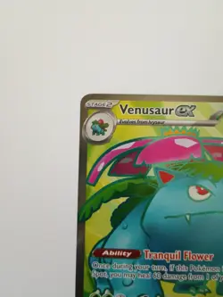 Pokemon Venusaur EX Holo Ultra Rare TCG Card 182/165 Scarlet & Violet 151 NM - Image 3