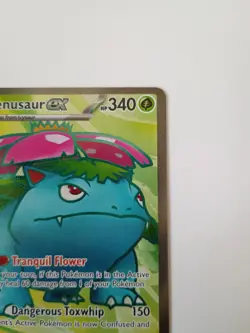Pokemon Venusaur EX Holo Ultra Rare TCG Card 182/165 Scarlet & Violet 151 NM - Image 4