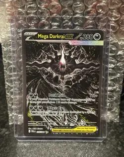 Pokemon TCG Mega Darkrai EX 116/084 Evolutions Holo Ultra Rare Mega EN 280HP - Image 1