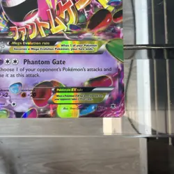 Pokemon XY Phantom Forces M Gengar EX Ultra Rare Holo Card 35/119 LP/MP - Image 5