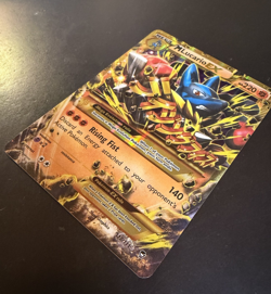 🥊 Pokemon M Lucario EX 13/111 Ultra Rare Holo XY Furious Fists LP - Image 3