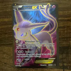 Espeon EX 117/122 Breakpoint Holo Ultra Rare Basic 170 HP Eng Pokemon TCG - Image 1