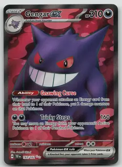 Pokemon Gengar ex 193/162 Temporal Forces Ultra Rare Holo NM - Image 1