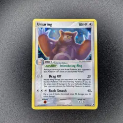 Pokemon EX Unseen Forces Ursaring Holo 18/115 NM - Image 1