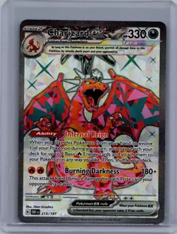 Charizard ex SV03: Obsidian Flames 215/197 Ultra Rare Holo Pokemon TCG Card - Image 1