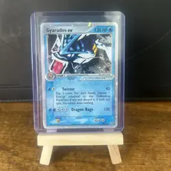 Pokemon TCG Gyarados EX Fire Red Leaf Green Holo Rare Card 109/112 - Image 1