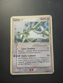 Pokemon Latias Gold Star 105/107 EX Deoxys ITA Holo Rare HP card ultra rare - Image 1