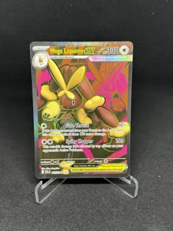 Pokemon TCG Phantasmal Flames Ultra Rare Mega Lopunny Ex 115/094 NM English - Image 1