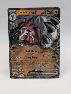 Lycanroc ex 117/193 Sv02 - Pokemon Paldea Evolved - Near Mint Holo Ultra Rare - Image 1