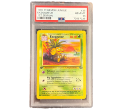 1999 Pokemon Exeggutor Jungle 1st Edition #35 PSA 10 - Image 1