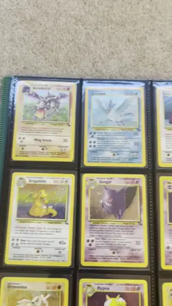 Pokemon TCG Fossil Set Complete Card 62/62 WOTC Vintage 1999 LP Condition #1 - Image 2
