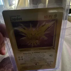 Zapdos Fossil 15/62 Holo Rare Italian 1999 80 HP Unlimited Pokemon TCG - Image 3