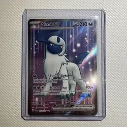 Pokemon Card Absol EX 214/197 Obsidian Flames Full Art Secret Rare 2023 LP-NM - Image 1