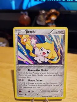 Pokemon TCG - Jirachi 42/108 - Roaring Skies - Rare Holo - NM/LP - Image 1